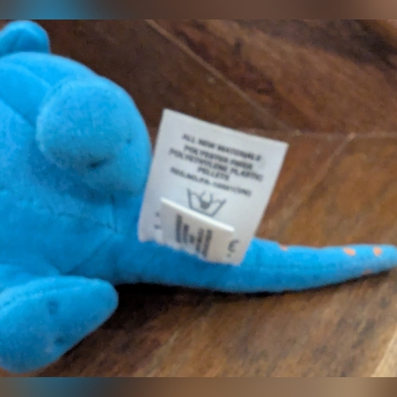 Disney Jr. Doc McStuffins Plush 8 1/2” Stuffy Blue Dragon Disney Store - Picture 9 of 9